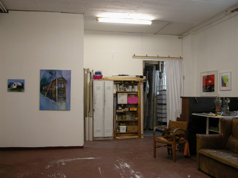 Atelier hinterer Raum