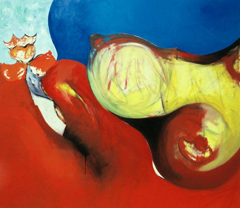  Brustikus 1997, oil on canvas (sold) 1.40 m x 1.60 m 