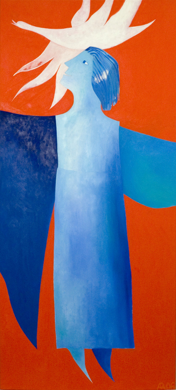  The Guard II 2006, oil on canvas 1.80 m x 0.80 m